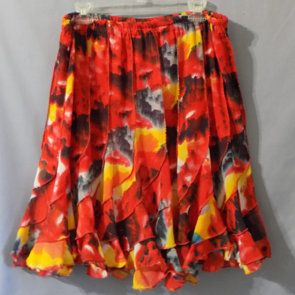 skirt with ruffle
